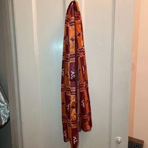 Virginia Tech Satin Scarf